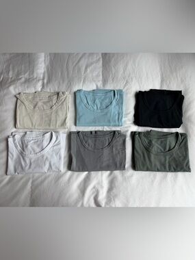 Lululemon Organic Cotton Tees Pack of 6 Size XL